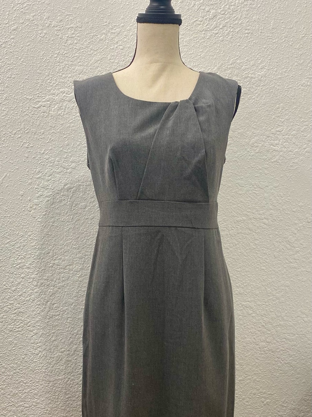 Mossimo Supply Co. Sleeveless Charcoal Sheath Dress